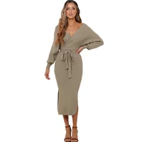 

2020 fashion tight sexy casual ladies dress