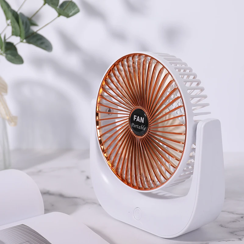 
Mini Usb Rechargeable Hand Table Electric Air Conditioner Cooler Cooling Desk Portable Fan 