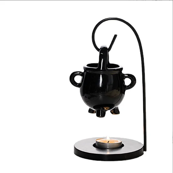 Best Gifts Eco-Friendly Luxury Aromatic Porcelain Candle Jar Aromatherapy Burners Holder Wax Melt Essential Oil Diffuser