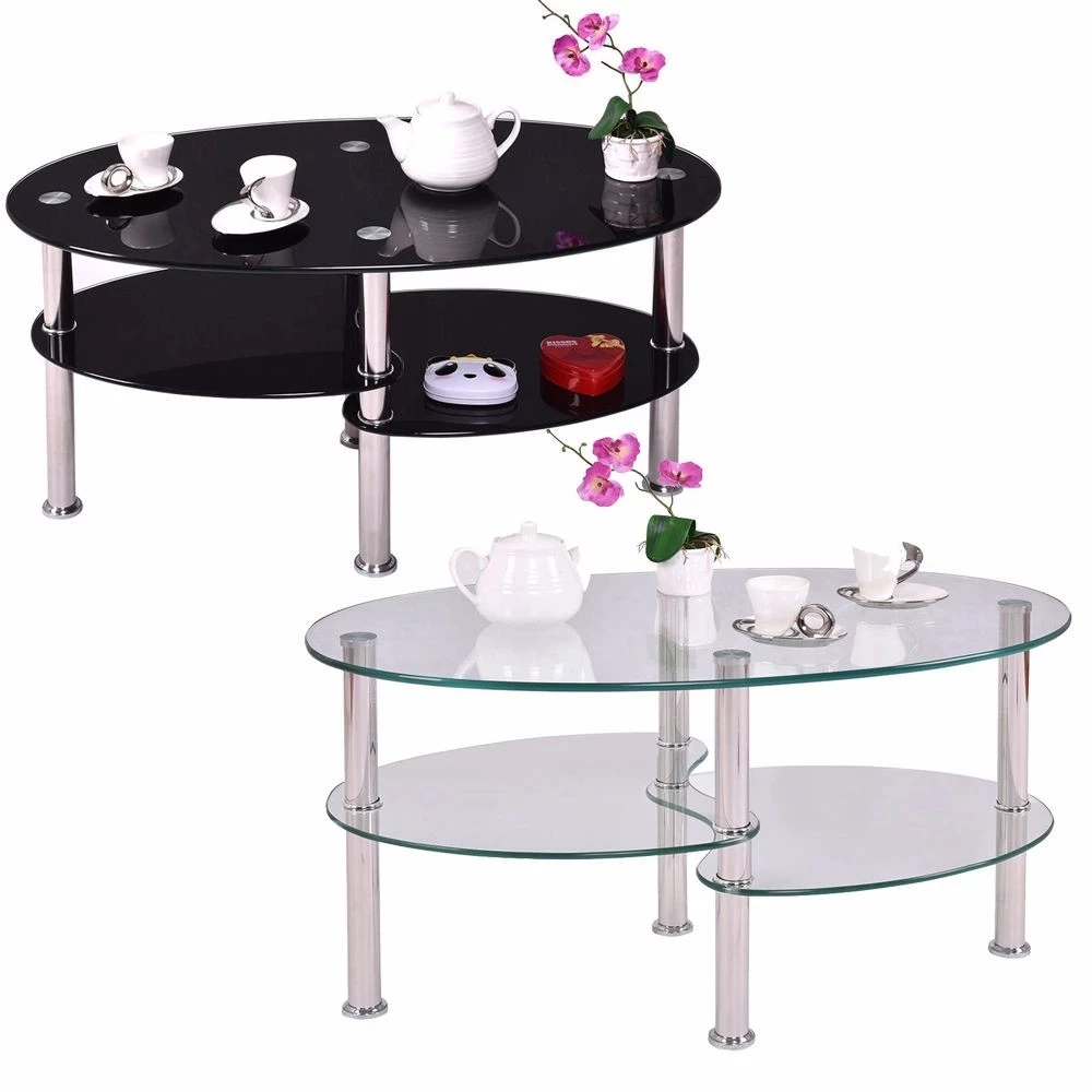 Popular Living Room Tempered Glass Small Coffee Tea Centre Table Buy