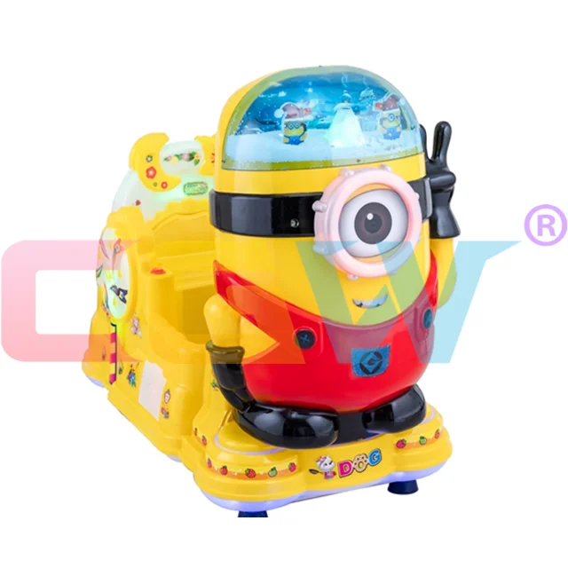 

CGW Coin Operated Kiddie Rides Amusement Kids Ride Car Game, Sticker and acrylic could be customized