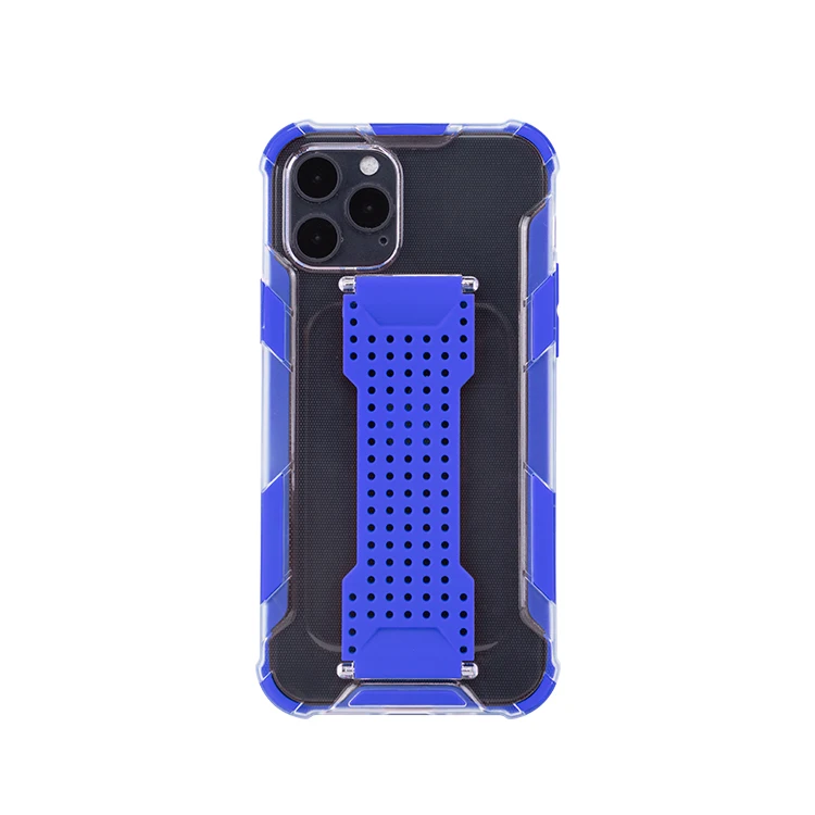 

Hot Sale Wholesale Custom Fashion Matte PC Silicone Wristband Phone Case For iphone 6 7 8 plus X XR XS 11 Pro Max Case