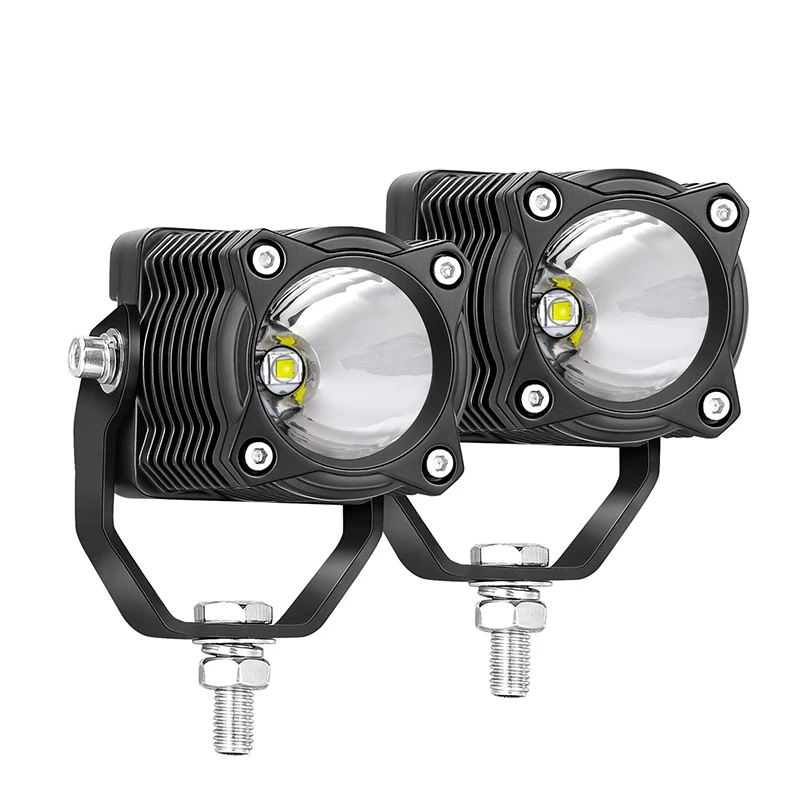 

Factory Supply Spot 10W 2Inch Square Flexible Modular 24 Volt Led Machine Work Light