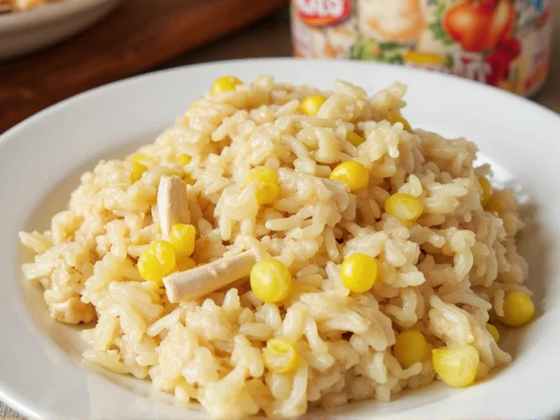 Classic Chicken Rice Casserole with Campbell's Soup Recipe