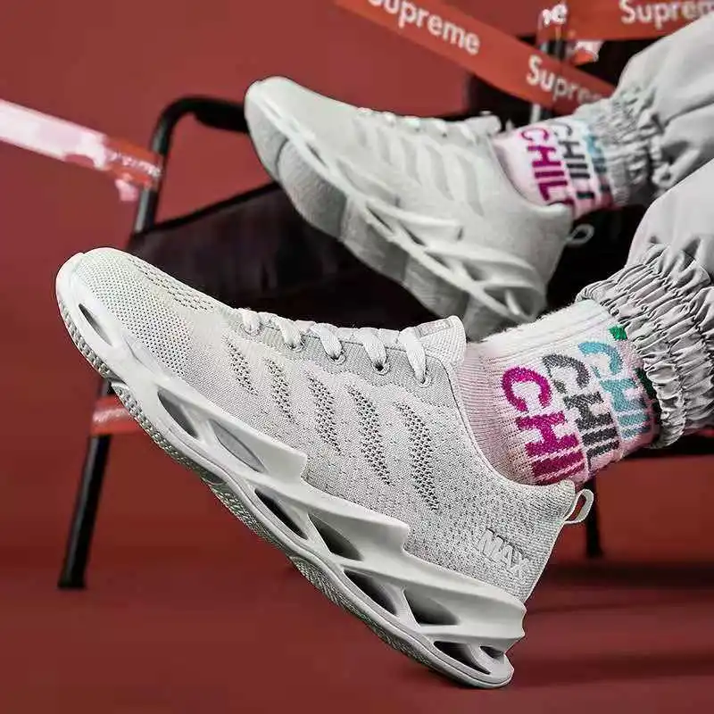 

2021 Breathable Men fashion sneaker running sport shoes brand sneaker