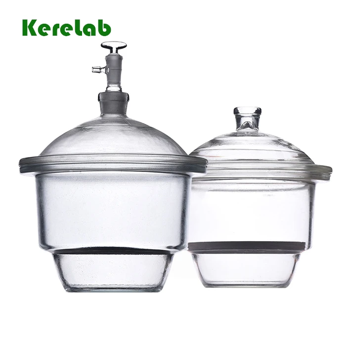 300mm Vacuum Desiccator Jar Laboratory Dessicator Dryer