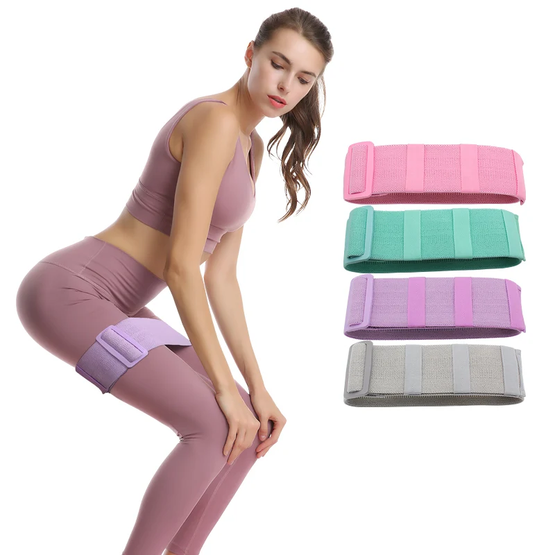 

Resistance Hip Bands Booty Hip Circle Non Slip Loop Resistance Bands for Legs and Butt