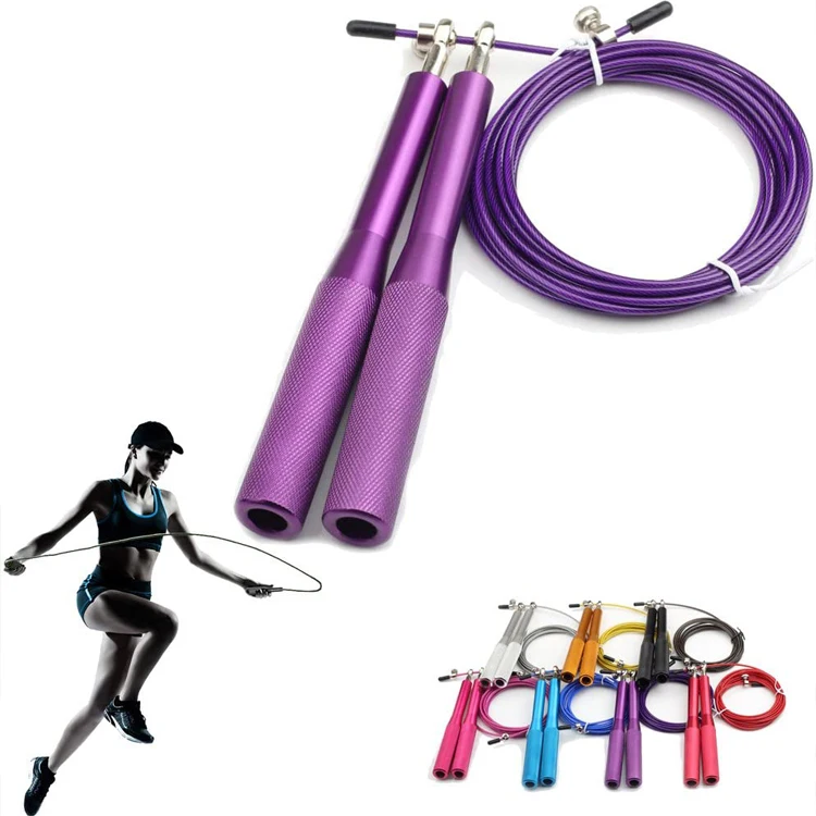 

Professional Custom Aluminum Skipping Jump Rope Handle for Workouts Supplies, 7 colors