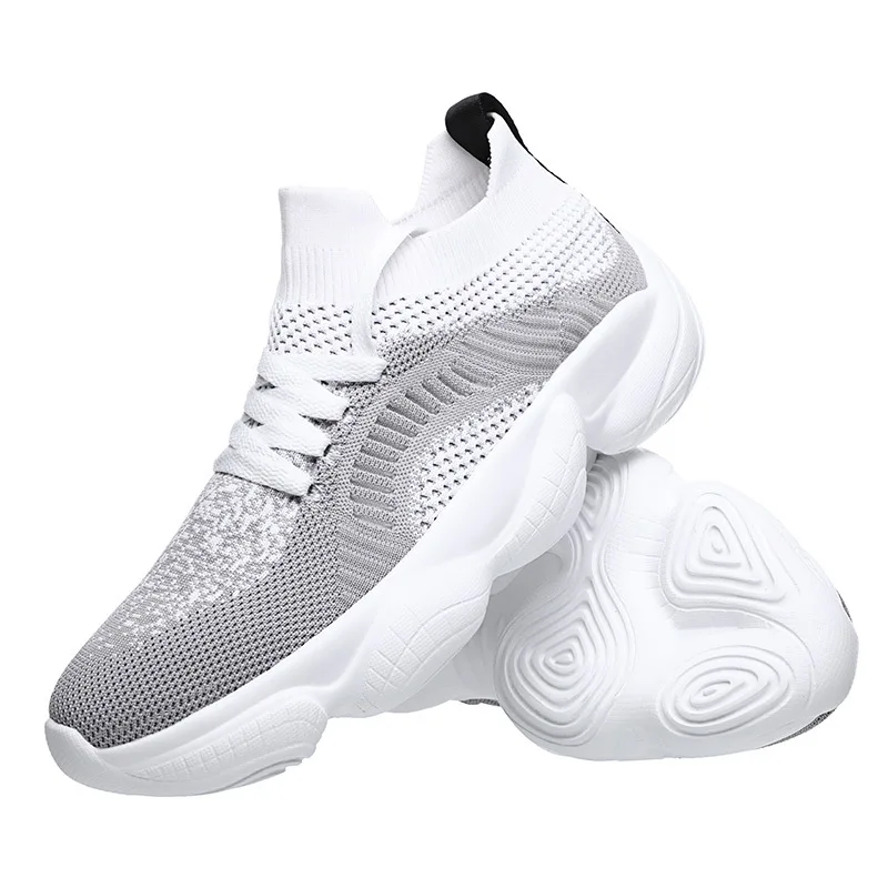 

Wholesale fashion Sneaker Men Breathable Sports Shoes Casual Shoes Running Shoes, Black beige white