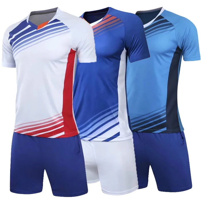 

Hot Selling Thai Quality Sports Team Training Wear Futbol Uniform Custom Made Adults Soccer Jersey Set, Custom color