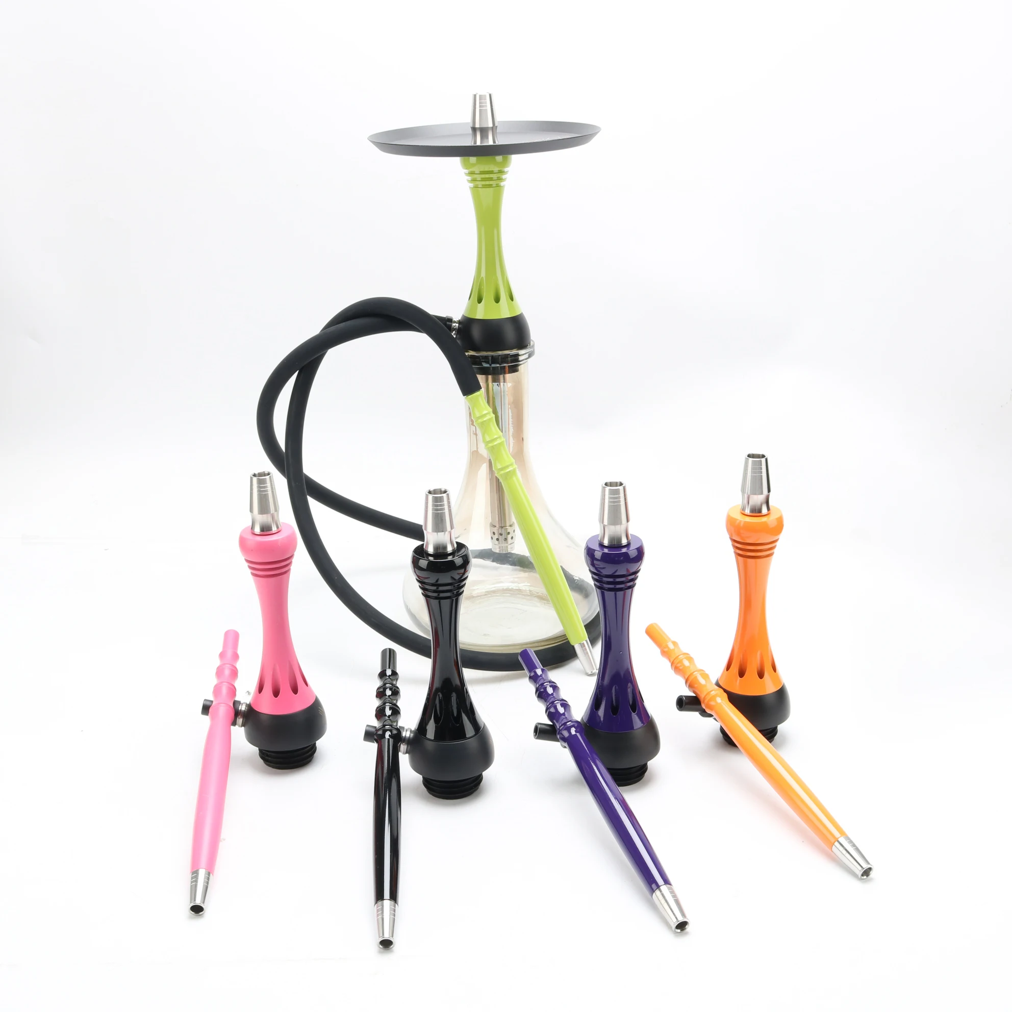 

Wholesale Alpha Hookah Shisha Bar aluminum alloy Pole for Hookah Accessories Smoking Colored Smoking Sheesha Tobacco hooka, Mixer color