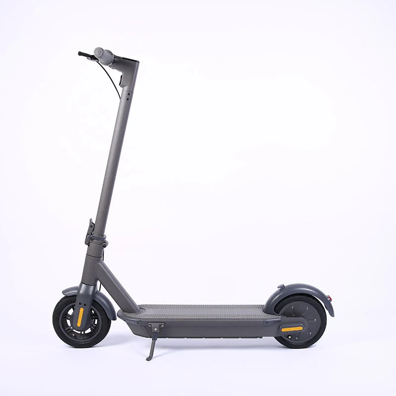 

EU Warehouse Dropshipping E-scooter With APP 10inch 350W 15AH Big Wheel Folding Fast Electric Scooter, Grey
