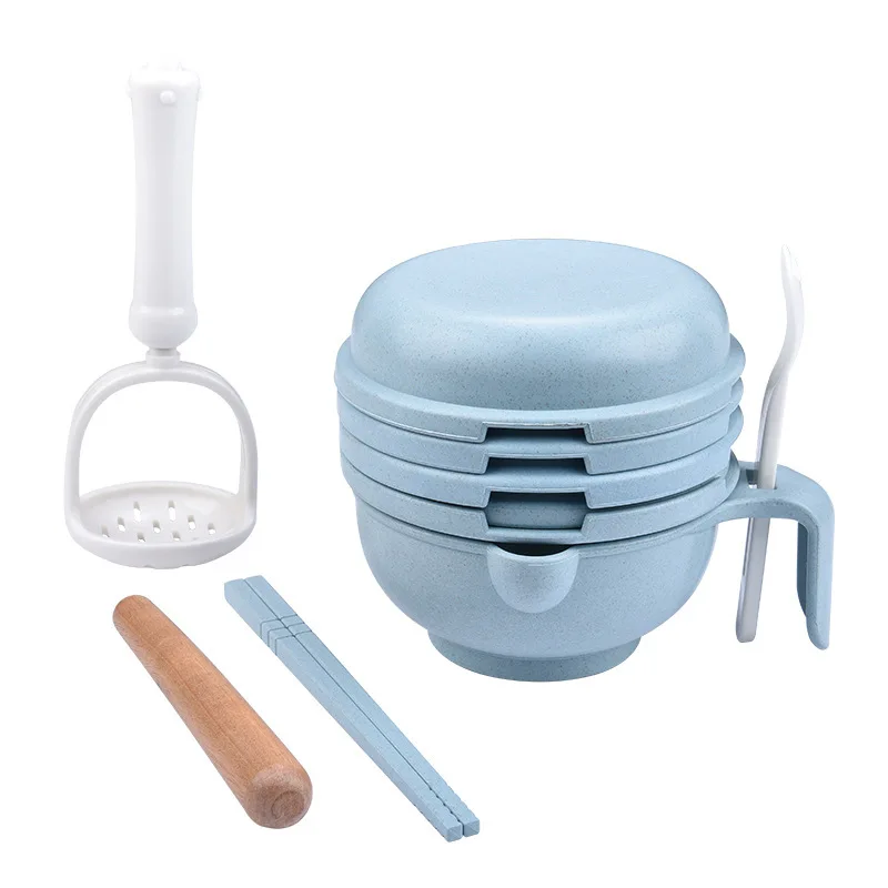 

Wheat straw manual baby food grinder Baby food processor Mills, Natural