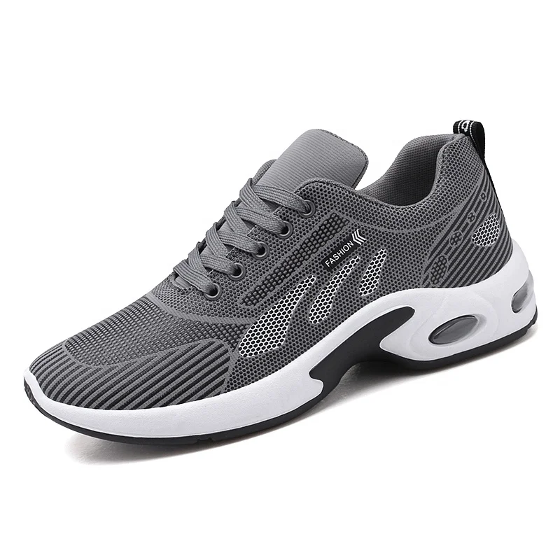 

Men's Latest Fashion Air Cushion Lace-Up Rubber Sports Running Casual Sneaker For Men