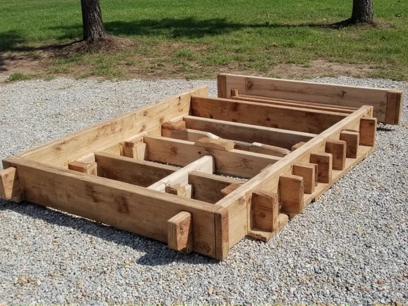 Reclaimed wood frame for pickup camper construction