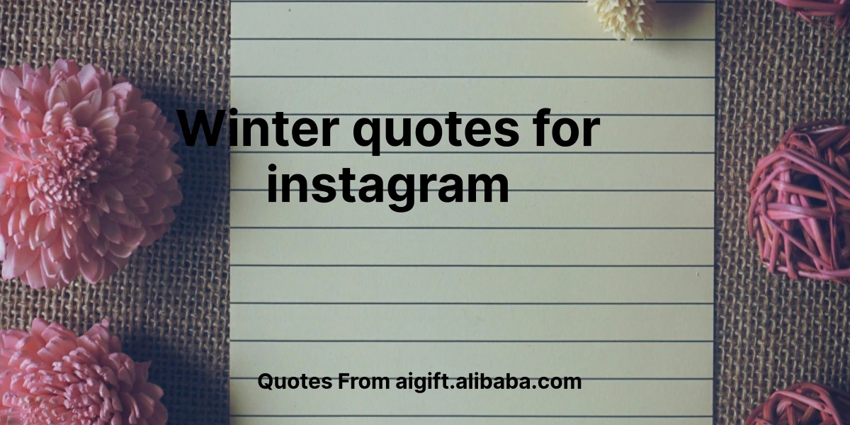 winter quotes for instagram