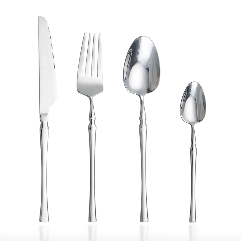 

Wholesale restaurant cutlery stainless steel flatware for wedding cheap cutlery