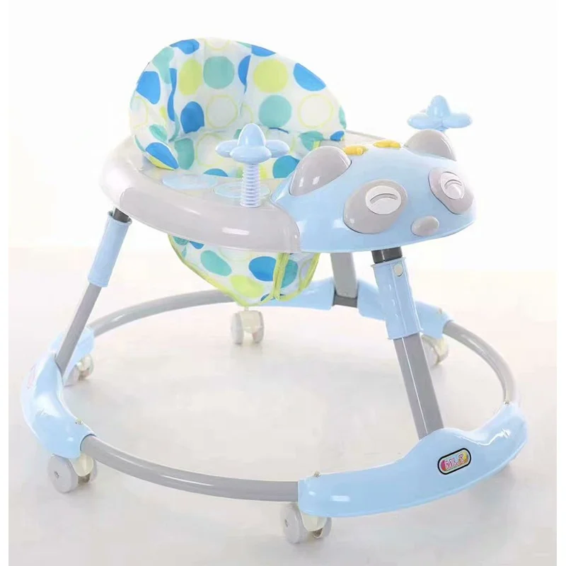 

Baby Walker Musical Cheap Price 8 Plastic Wheels Simple Adjustable Seat Height Baby Walker China Rocker Chair
