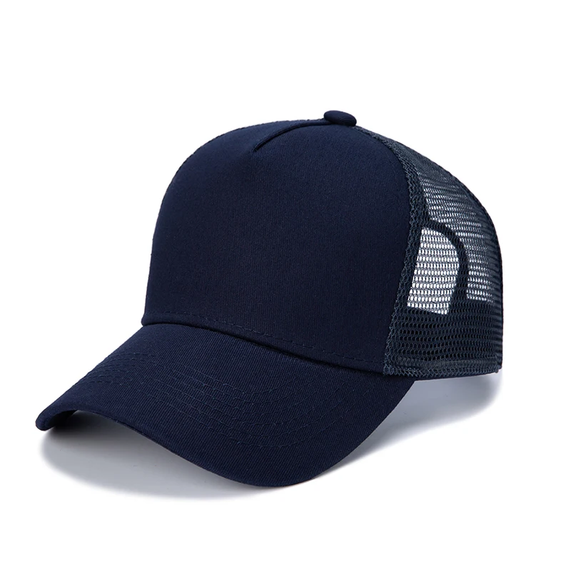Casquette Baseball De Marque High Quality 5 Panel Trucker Hat Custom Baseball Cap With Own Fabric and Logo