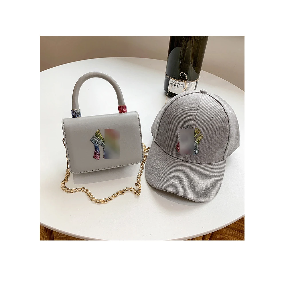 

Fvshion Designer Women Profit Purse And Hat Set Custom Logo Sac Femme Personalised Bags Hangbag Sling Purses And Handbags