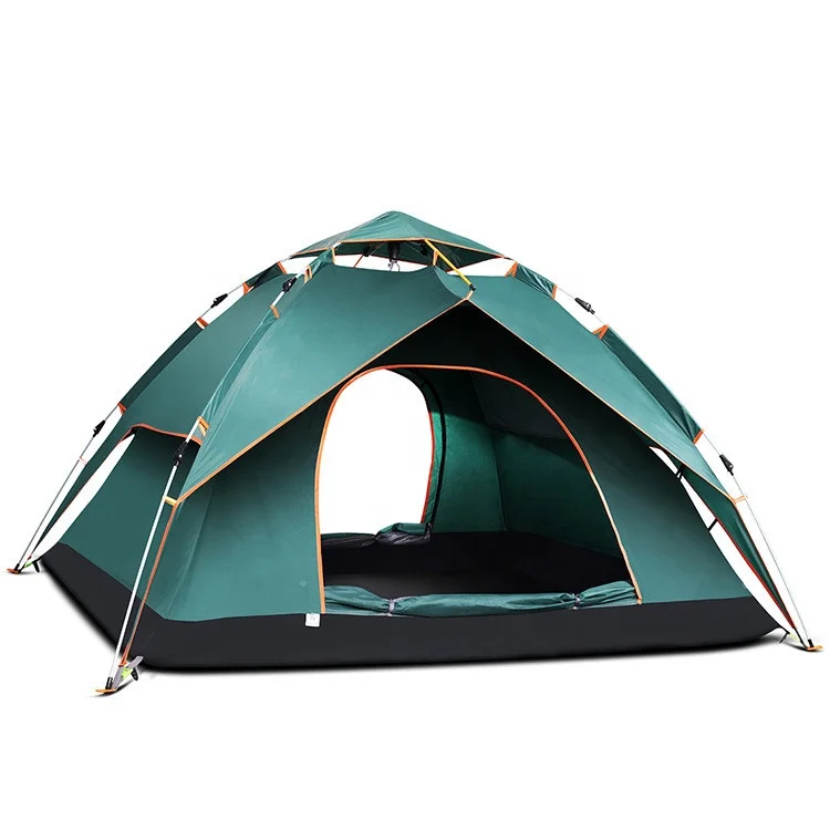 

Easy Automatic Glamping Gonflable Barraca Rooftop Outdoor Tenda Family Canvas Waterproof Tente De Camping Trip Tent 4 Person