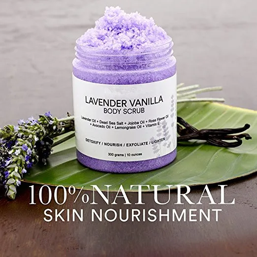 Best Professional Korean Exfoliator Vanilla Lavender Oil Body Scrub Buy Lavender Oil Body