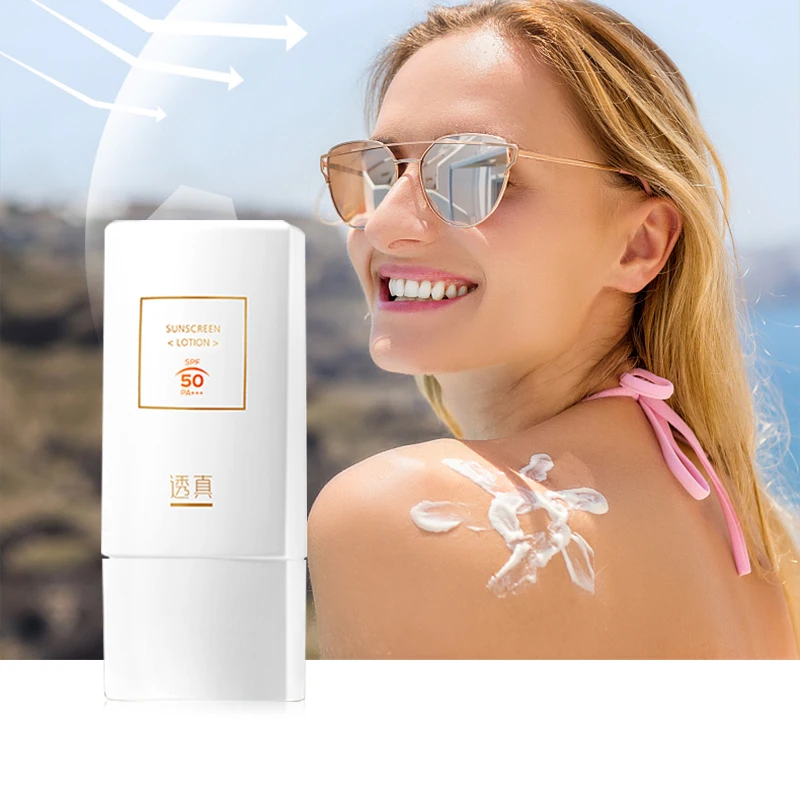 

Natural Organic Skin Protection Sun Block Summer Women Beauty spf50 Reef Safe Mineral Sunscreen