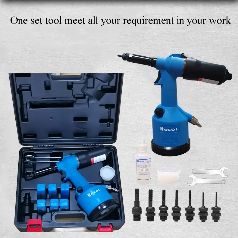 Automatic Easy Riveting Riveter,M3m12 Hydropneumatic Rivet Nut Hand