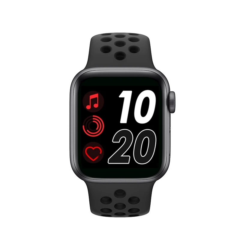 

Wholesale new mobile phone call bt heart rate monitor relojes inteligentes 2021 t55 smart watch seri serie 5 smartwatch t55