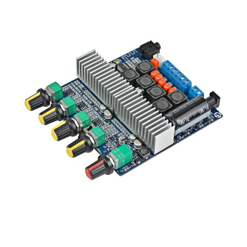 TPA3116 Subwoofer Amplifier Board 2.1 Channel High Power BT 5.0 Audio Amplifiers DC12V-24V 2*50W+100W Amplificador