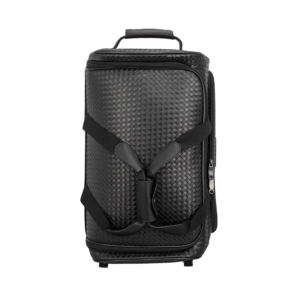 

Fashion Design Trolley Luggage Business Luggage Bag Big Capacity Waterproof Suitcase Factory Wholesale, Black