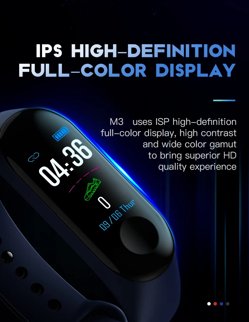 mi sts m3 plus smart band