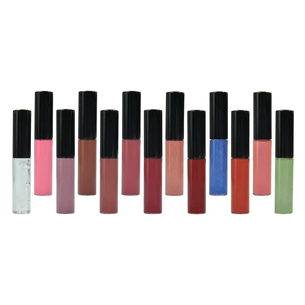 

Wholesale private label high quality moisturizing lip gloss with brilliant tint, 13 colors