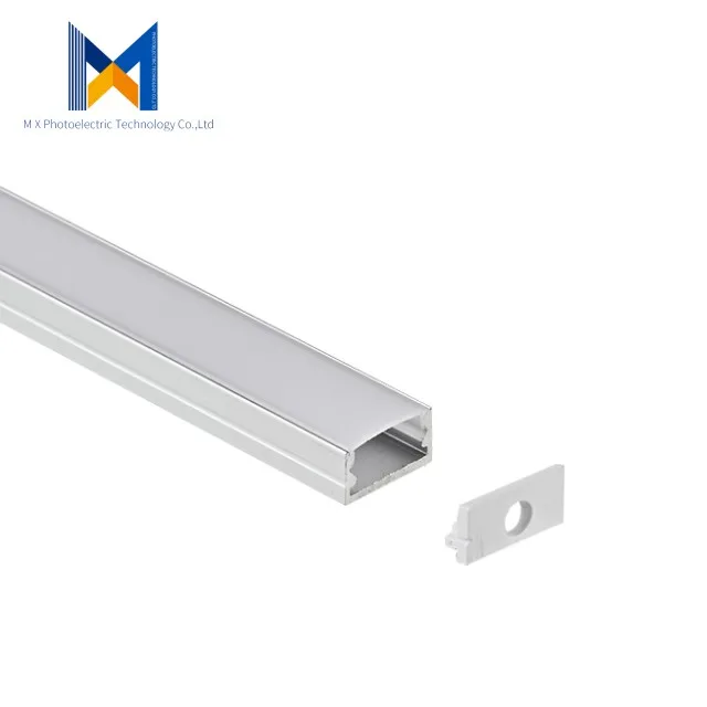 14x7 outline display for bed cabinet led light ultra-thin led aluminum profile IP65 surface mount led strip profile