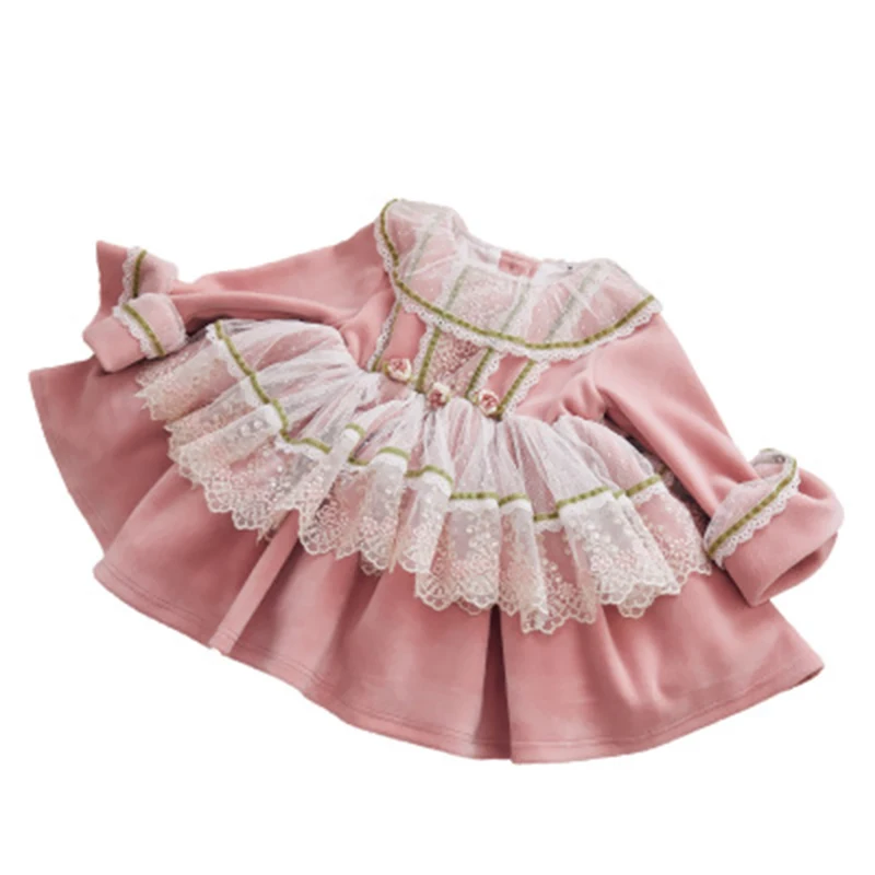 

Beautiful And Fashionable Lace Skirt Lace Girls Clothes Princess Party Dress, Picture