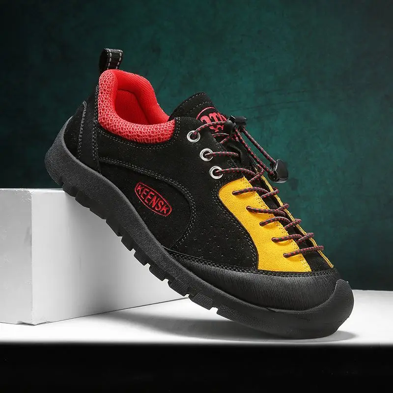 

Uomini Safety Shoe Leather Trekking Outdoor Hiking Shoes Transpirable High Quality Shoes Hiking Suppliers