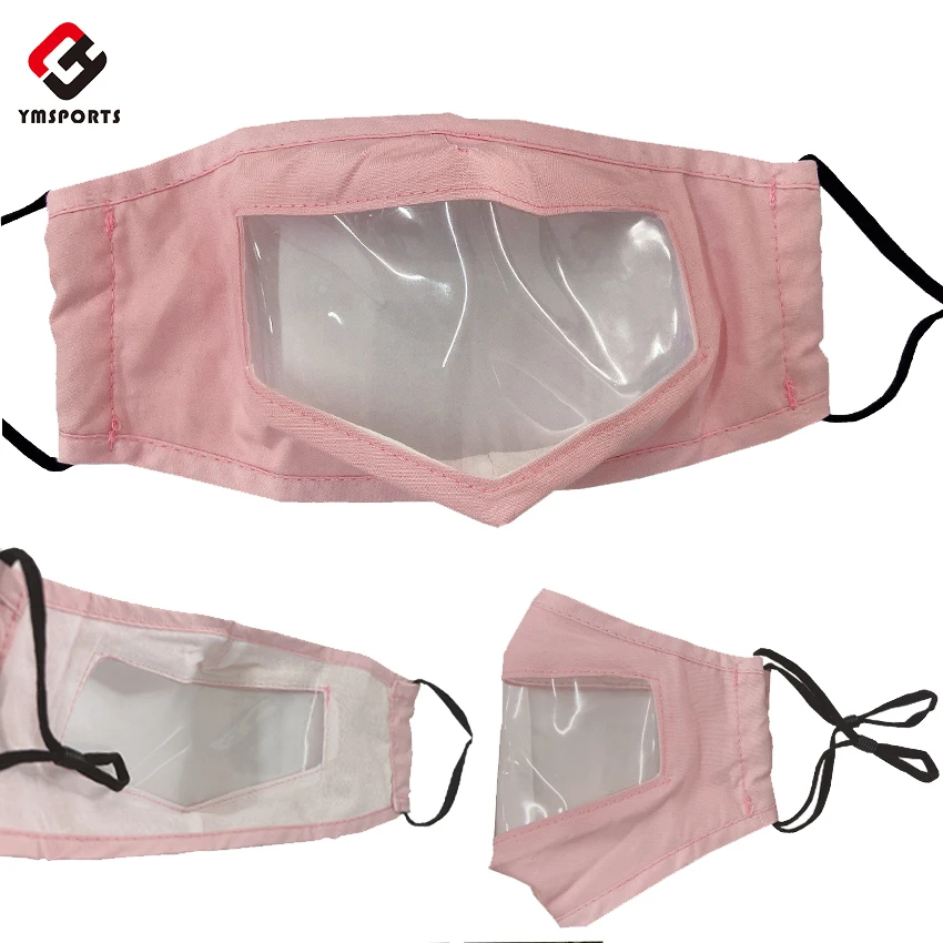 
Adult Transparent with Clear Window Visible Lip Face_Mask for The Deaf And Hard Of Hearing 
