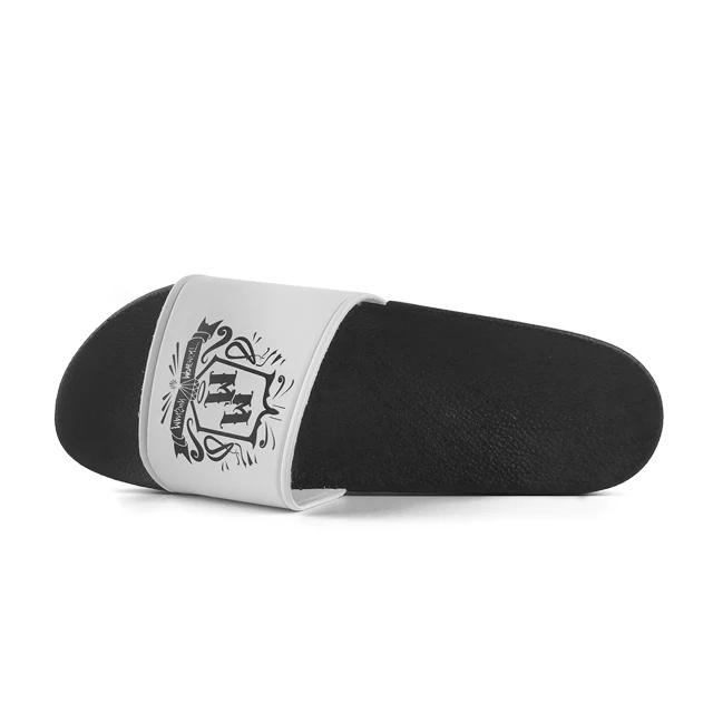 
Greatshoe 2020 little wholesale custom logo slippers men PVC slide sandal 