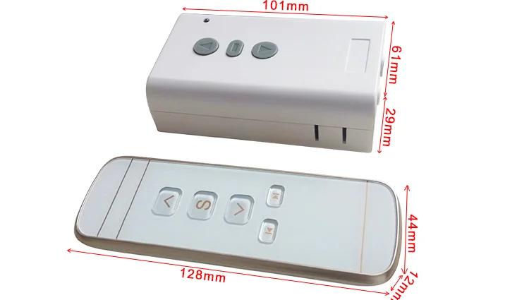 New Upgrade Ac 220v Motor Wireless Remote Control Switch Up Down Stop ...