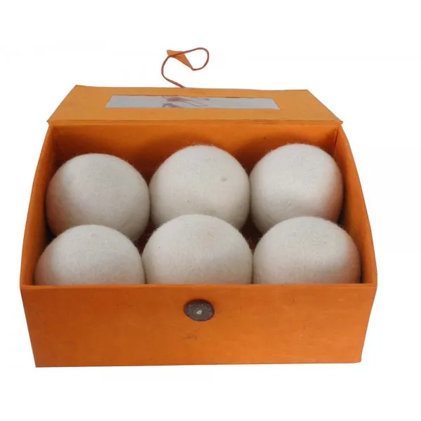 

new design eco laundry ball wool felt dryer balls cleaning ball, Customized color