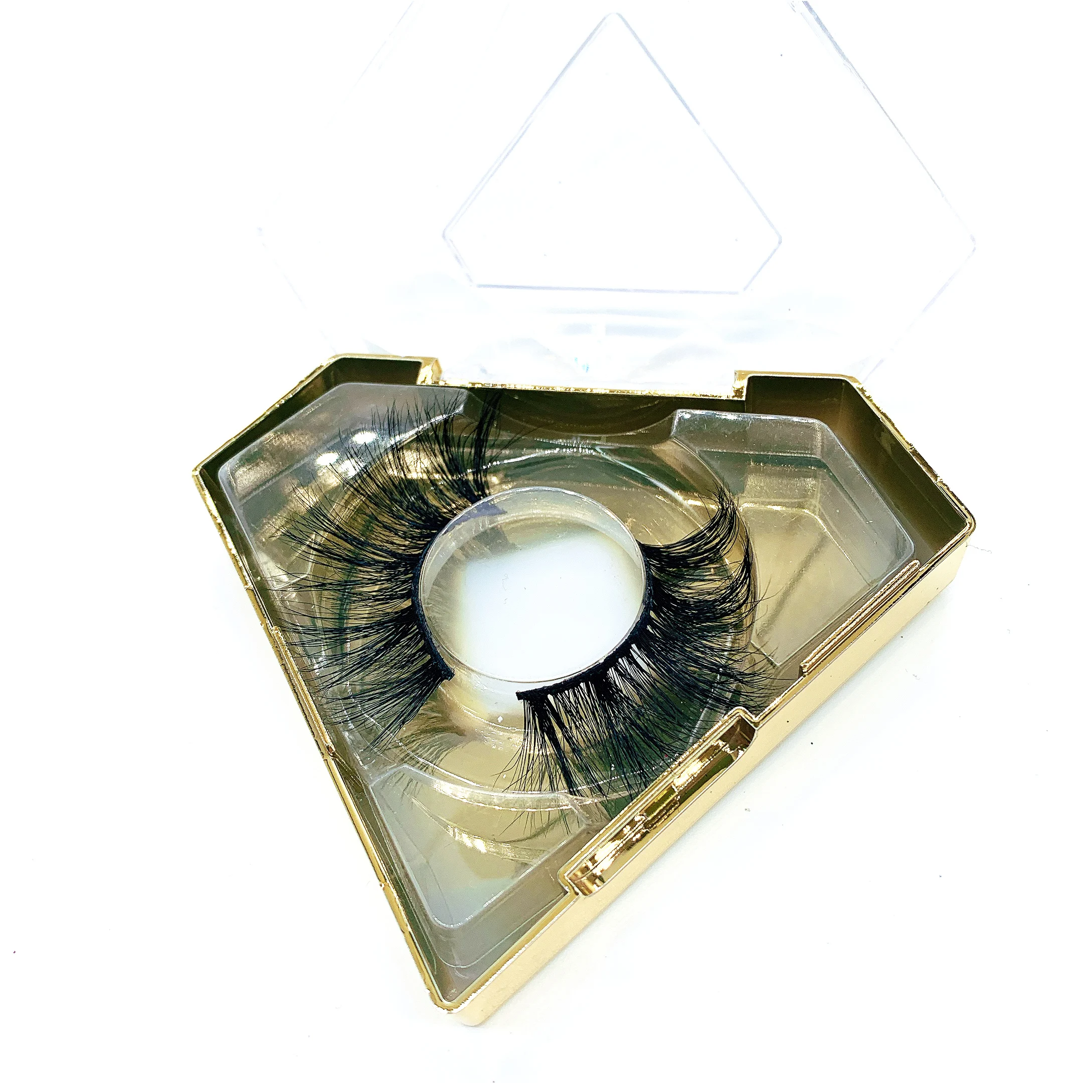 

Eyelash Vendor New Brand Wholesale 3d lashes 100% real mink 25mm eyelashes, Black color