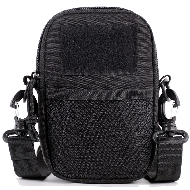 

LUPU Black Color Tactical Sling Military Shoulder Bag Waterproof waist bag