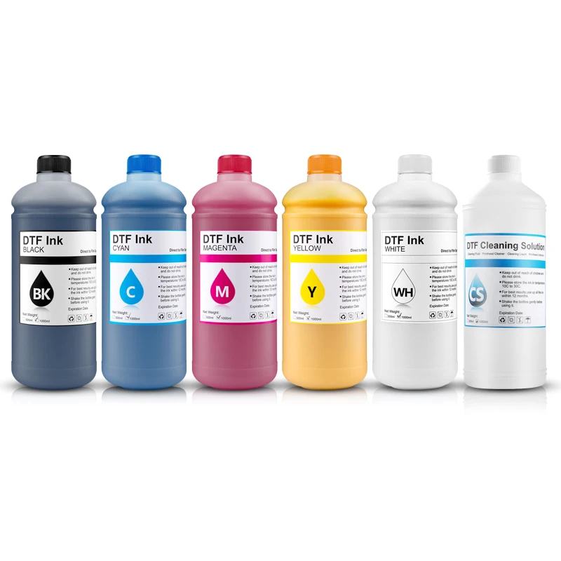

Ocinkjet Hot Sale Multicolor 250ML/Bottle DTF Textile Ink For Epson DX5/DX7/XP600/TX800/WF4720/I3200 Printer