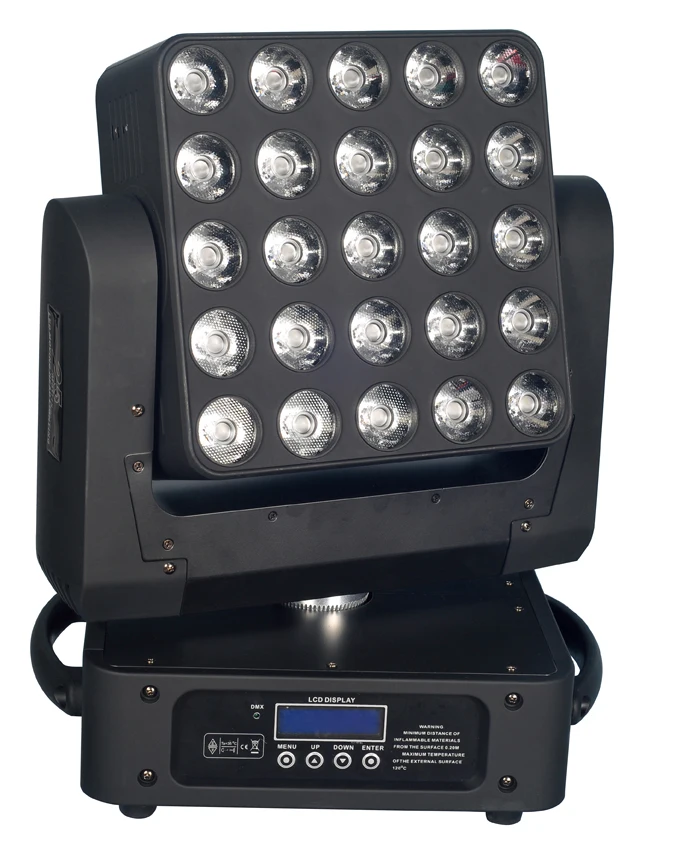 High Quality Matrix 2515 Moving Head On Samsung TV for DJ Party