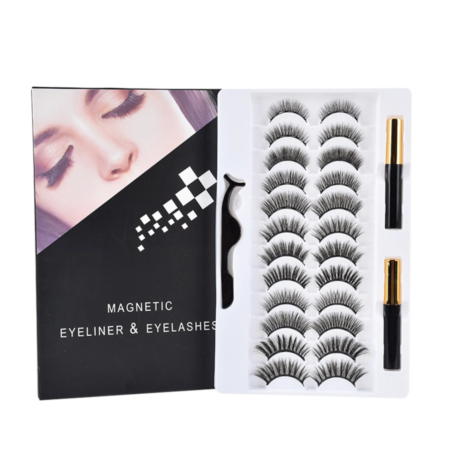 

Economical custom design bulk faux mink vendor volume eyelash extension