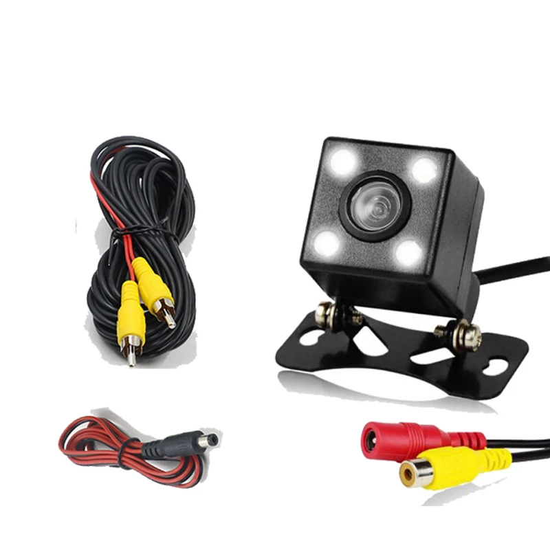 
ccd hd waterproof gps navigation mini reverse car parking 180 degree rear view camera system with led  (1600137574492)