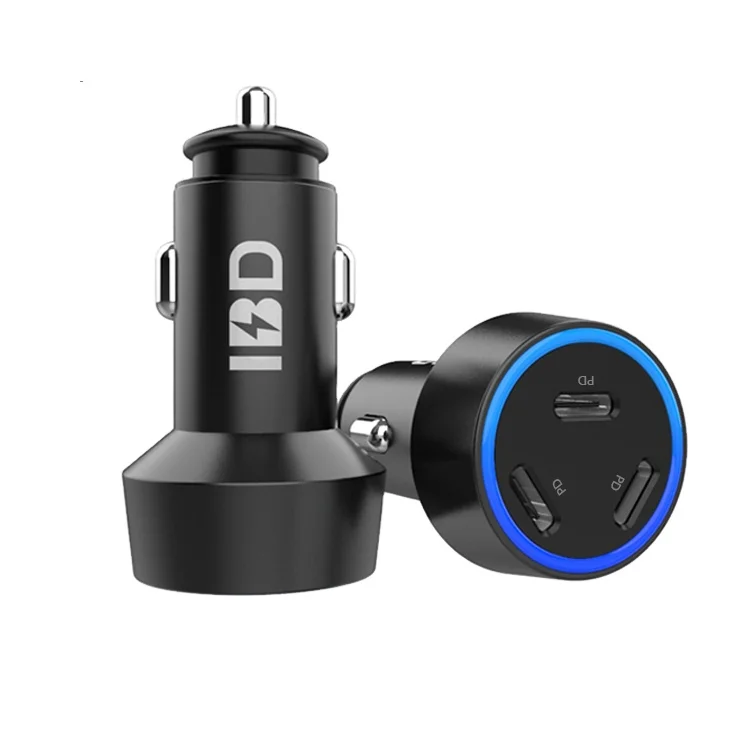 

IBD 60W PD Charger 3Usb PD20W Car Charger For Phone 12