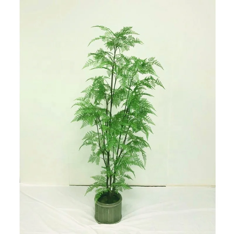 150cm/5ft 身高室内人工灌木树蕨类植物盆景,2020 热销蕨类植物人造