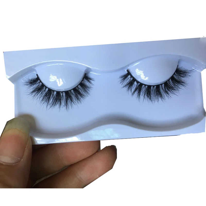 

Chaoshang wholesale real mink lashes 25mm 3D mink eyelash vendor, Black