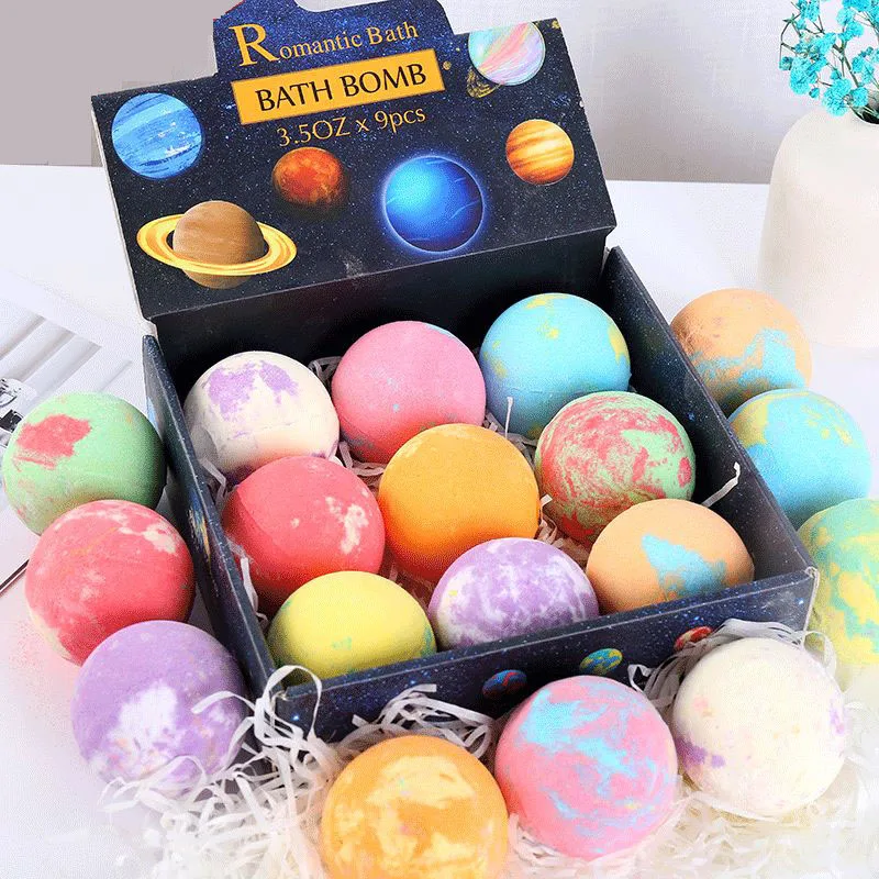 

Free Shipping Private Label Adult Flower Bath Bombs Vegan Gift Set Wholesale Luxury Unique Organic All Natural Bath Bombs Fizzy, Customized color